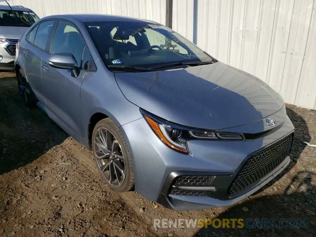 1 Photograph of a damaged car JTDS4RCE7LJ025548 TOYOTA COROLLA 2020