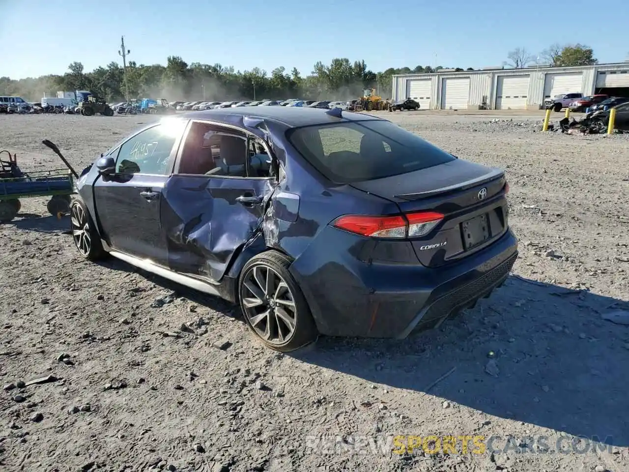 3 Photograph of a damaged car JTDS4RCE7LJ025873 TOYOTA COROLLA 2020