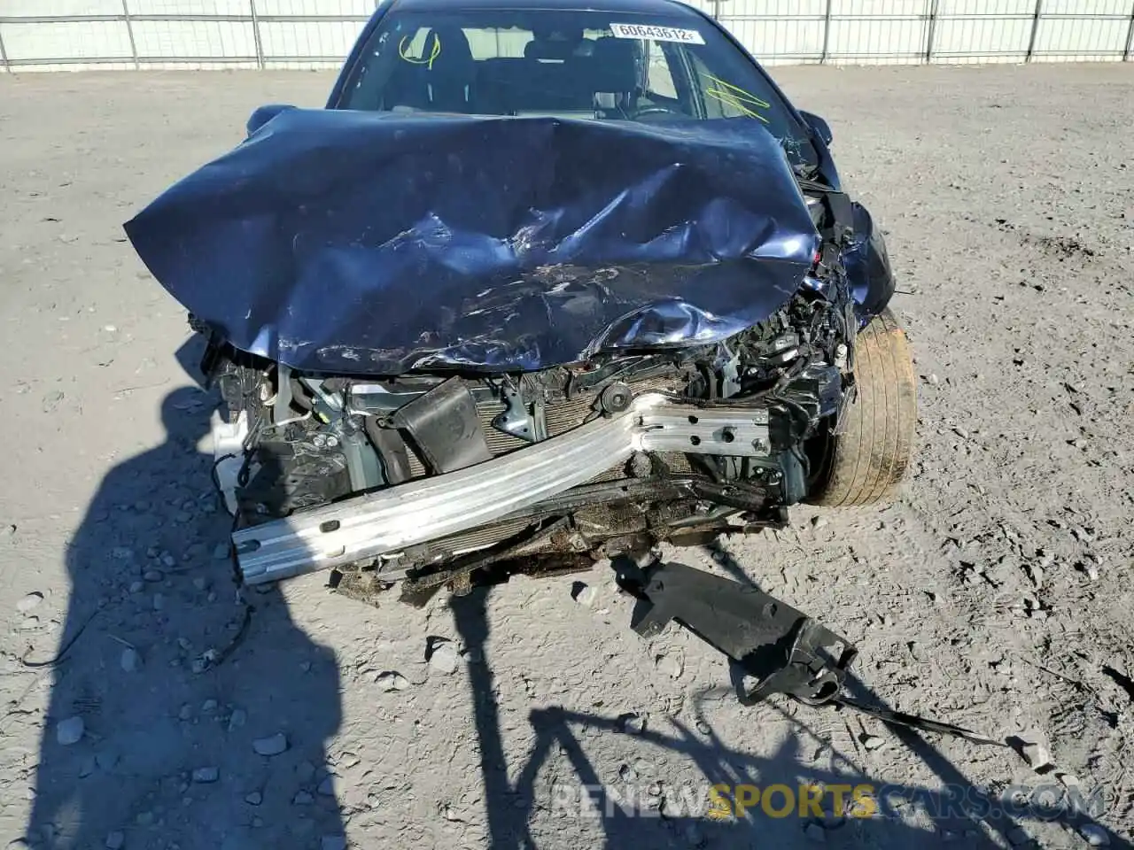 9 Photograph of a damaged car JTDS4RCE7LJ025873 TOYOTA COROLLA 2020