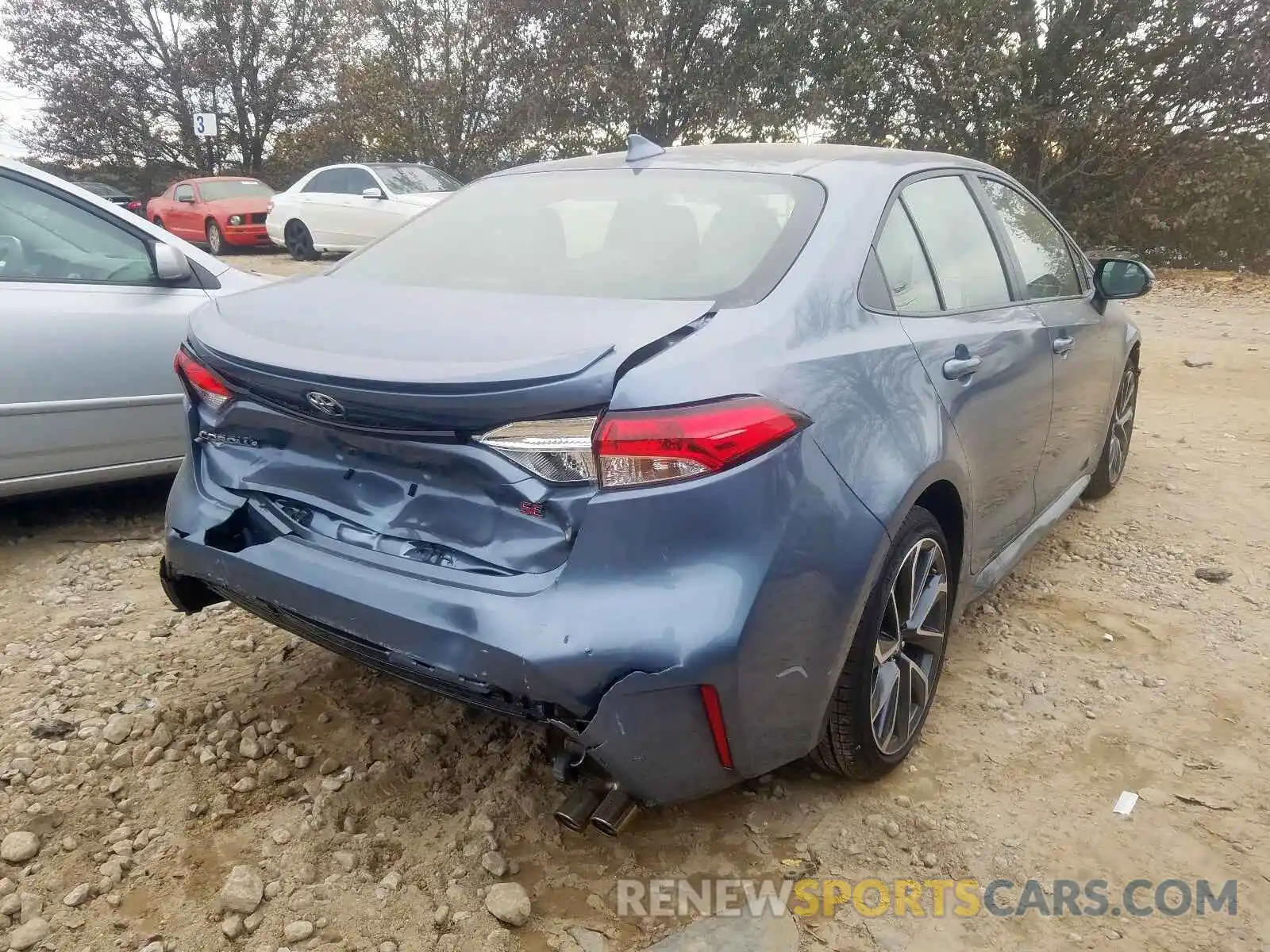 4 Photograph of a damaged car JTDS4RCE7LJ026554 TOYOTA COROLLA 2020