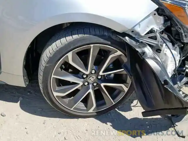 9 Photograph of a damaged car JTDS4RCE7LJ026568 TOYOTA COROLLA 2020