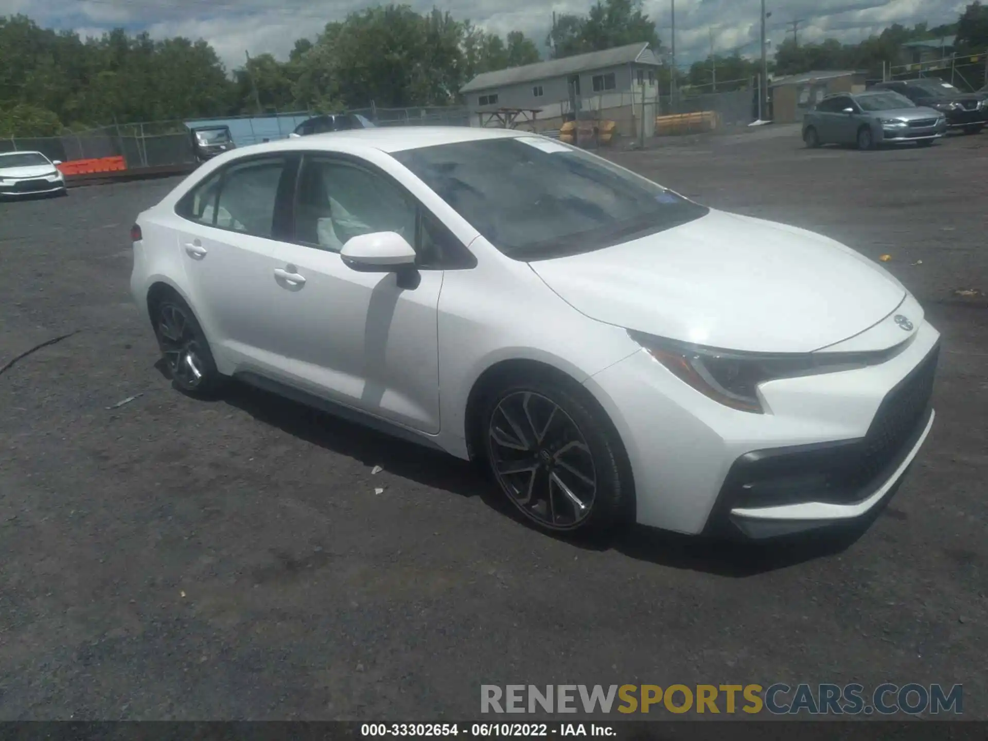 1 Photograph of a damaged car JTDS4RCE7LJ026943 TOYOTA COROLLA 2020