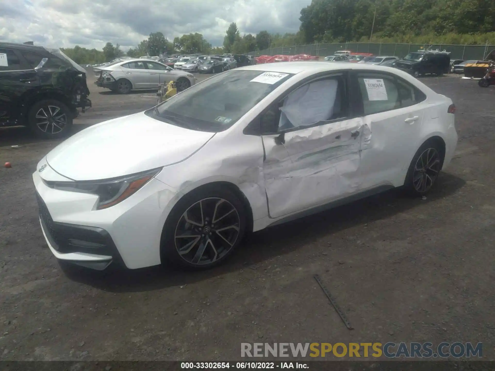 6 Photograph of a damaged car JTDS4RCE7LJ026943 TOYOTA COROLLA 2020