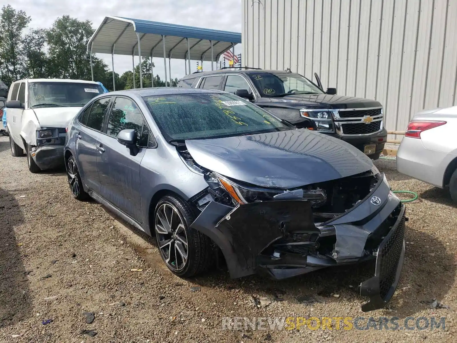 1 Photograph of a damaged car JTDS4RCE7LJ027994 TOYOTA COROLLA 2020