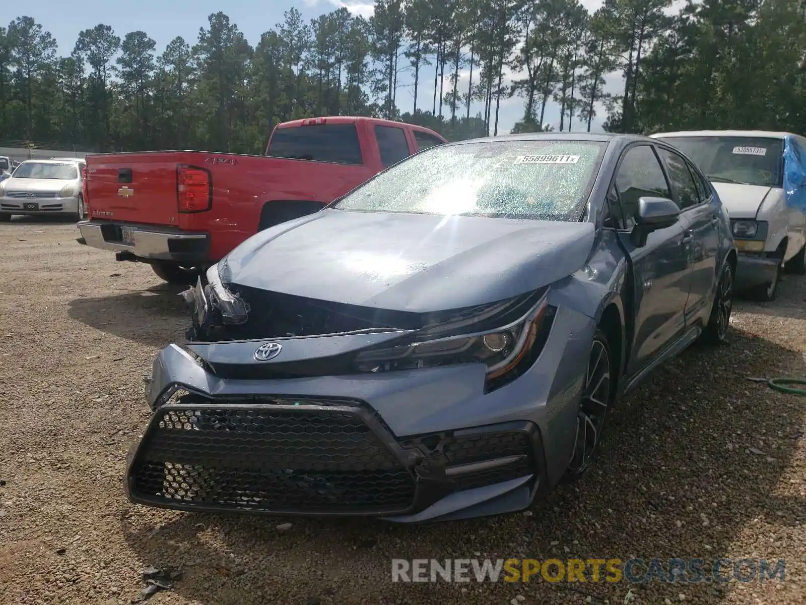 9 Photograph of a damaged car JTDS4RCE7LJ027994 TOYOTA COROLLA 2020