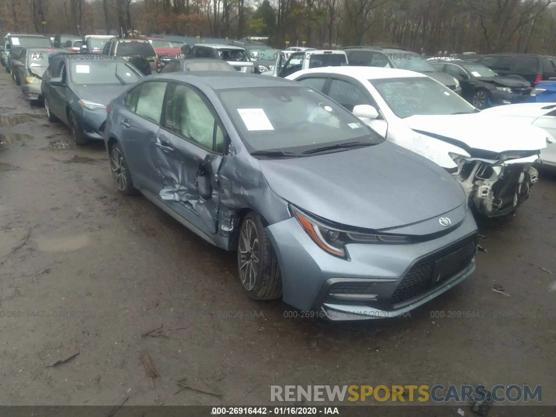 6 Photograph of a damaged car JTDS4RCE7LJ028417 TOYOTA COROLLA 2020