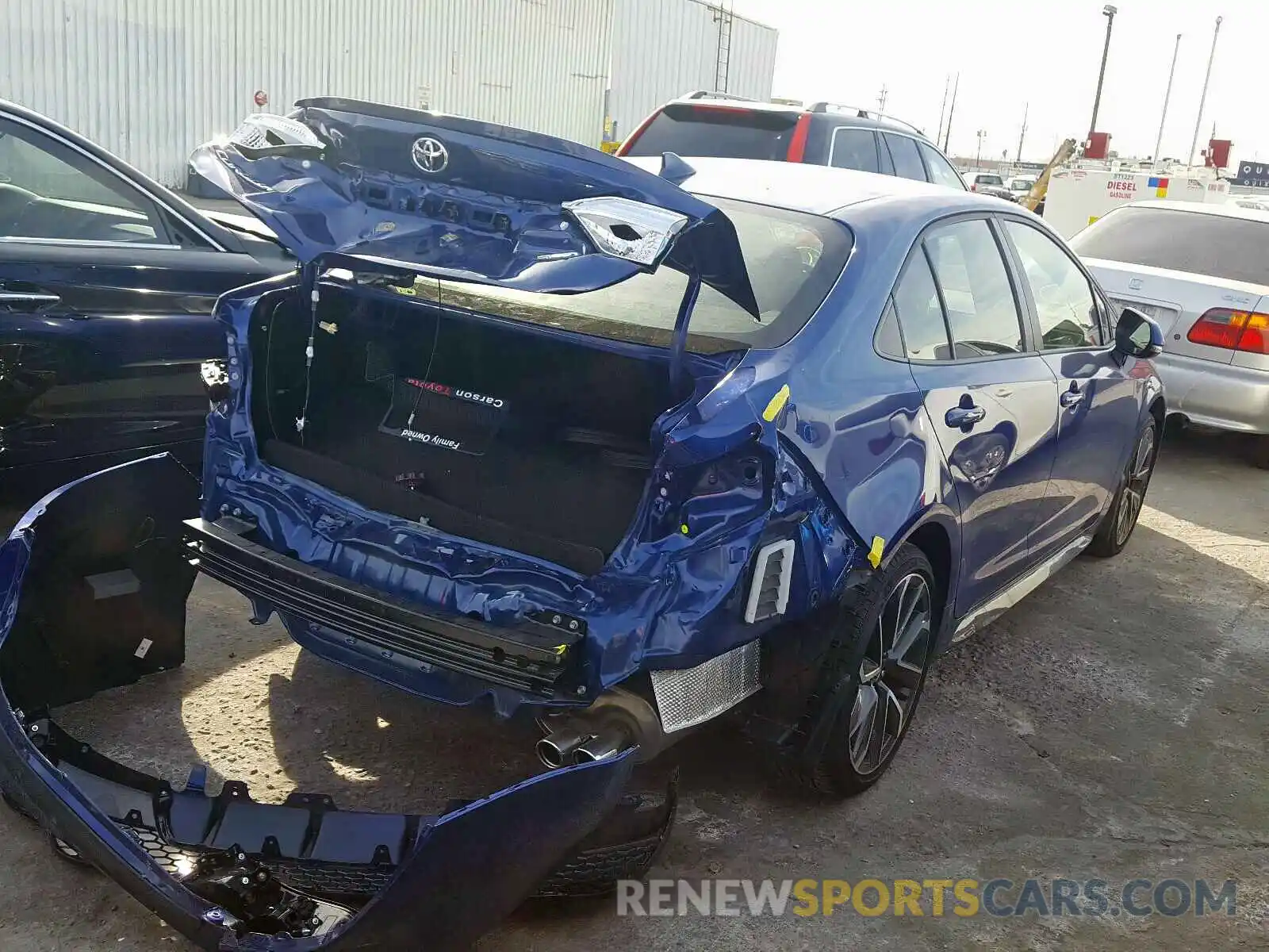 4 Photograph of a damaged car JTDS4RCE7LJ029258 TOYOTA COROLLA 2020