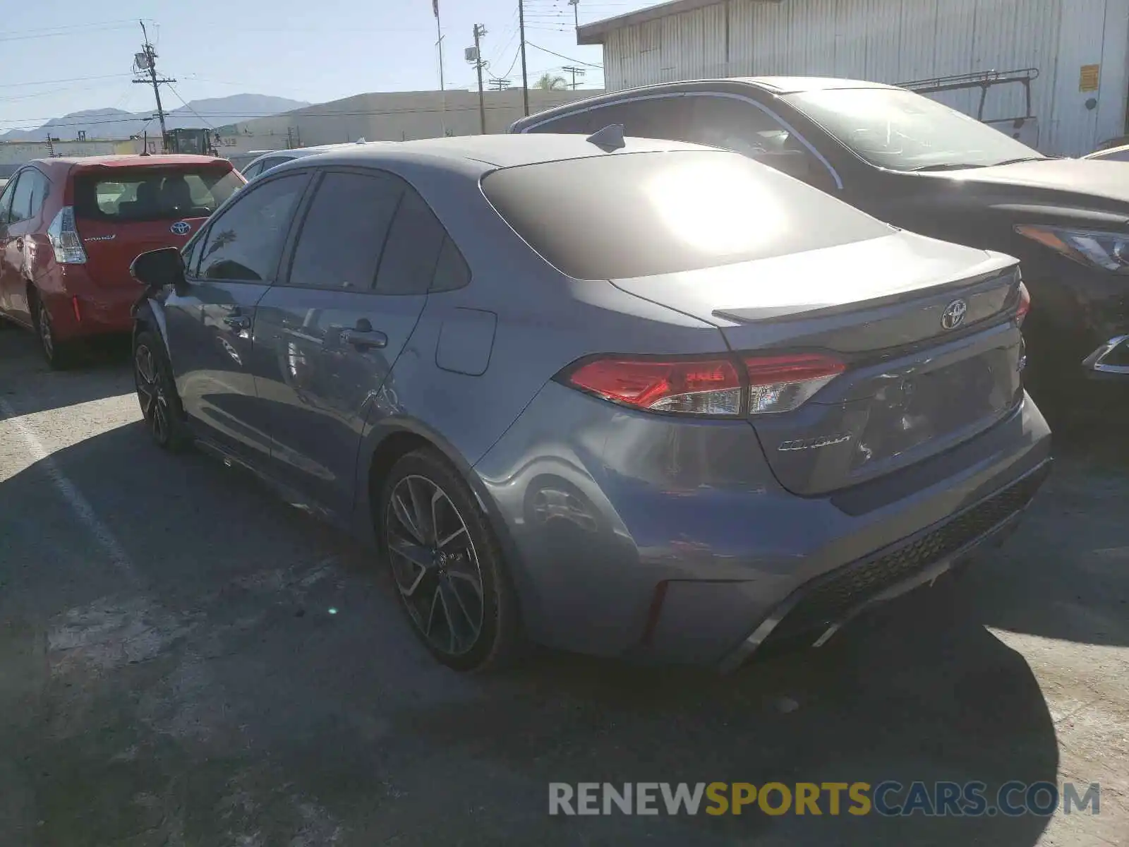 3 Photograph of a damaged car JTDS4RCE7LJ029874 TOYOTA COROLLA 2020