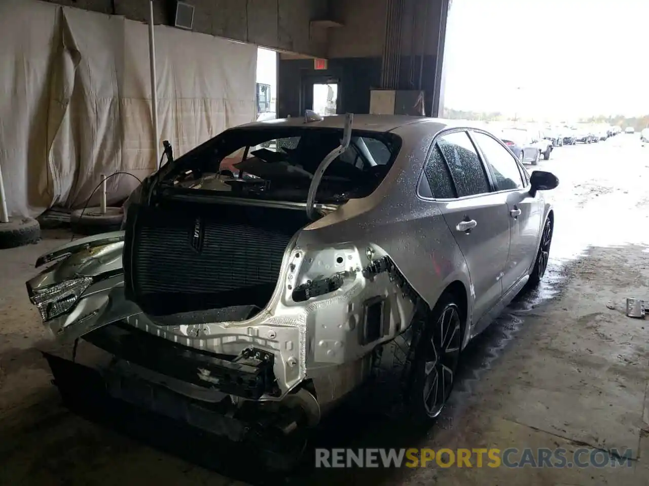 4 Photograph of a damaged car JTDS4RCE7LJ032807 TOYOTA COROLLA 2020