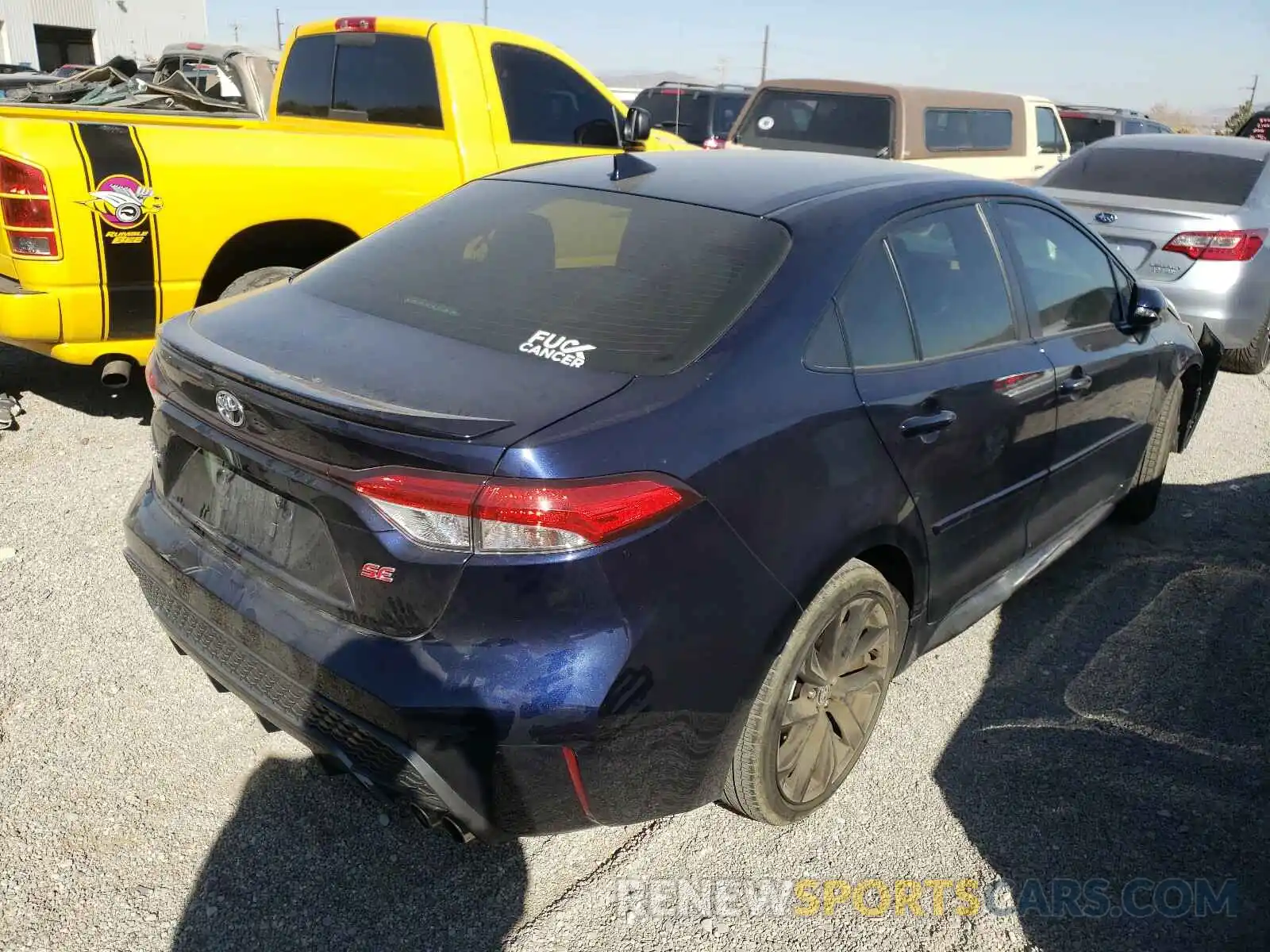 4 Photograph of a damaged car JTDS4RCE7LJ032886 TOYOTA COROLLA 2020