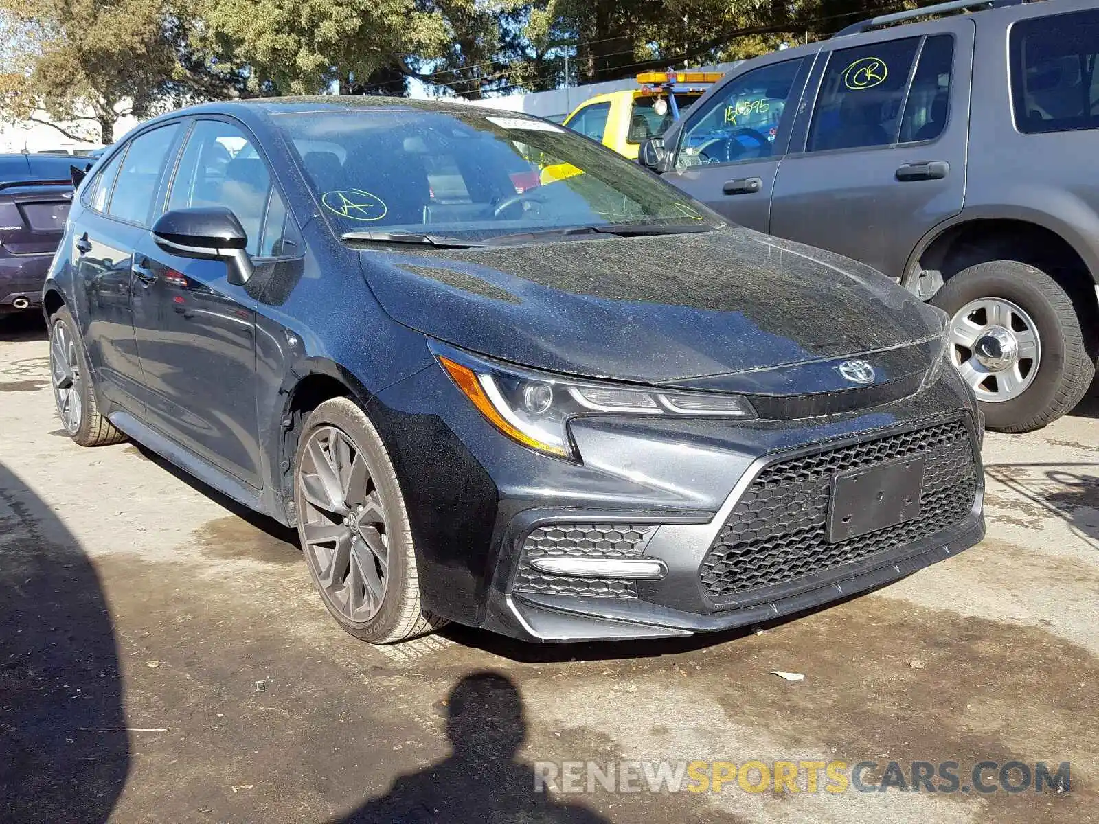 1 Photograph of a damaged car JTDS4RCE7LJ034282 TOYOTA COROLLA 2020