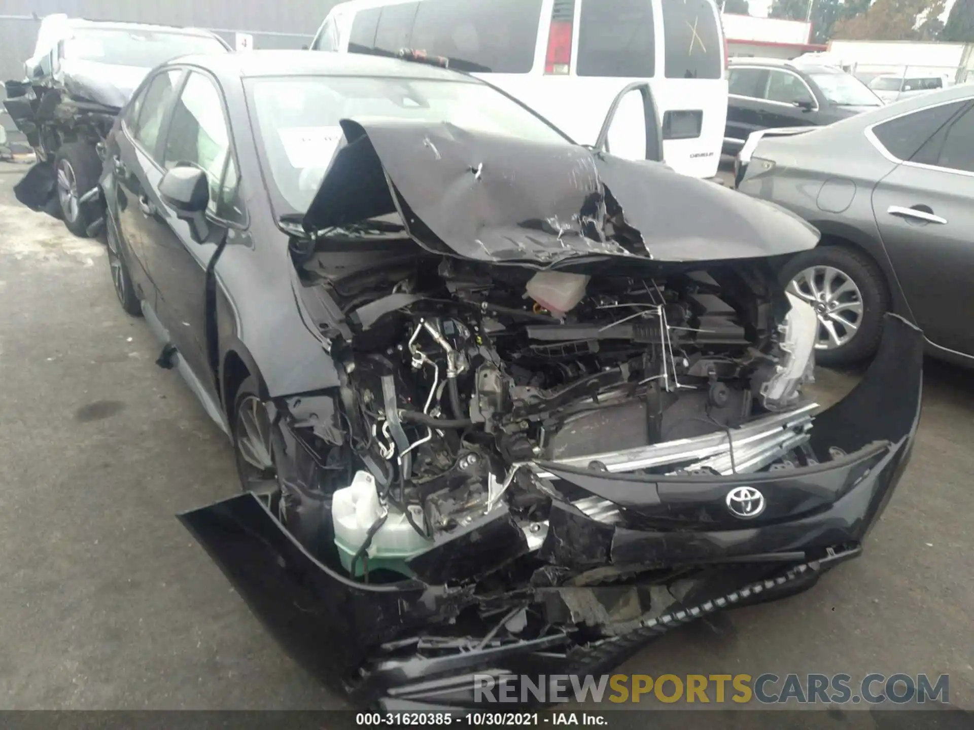 6 Photograph of a damaged car JTDS4RCE7LJ035478 TOYOTA COROLLA 2020