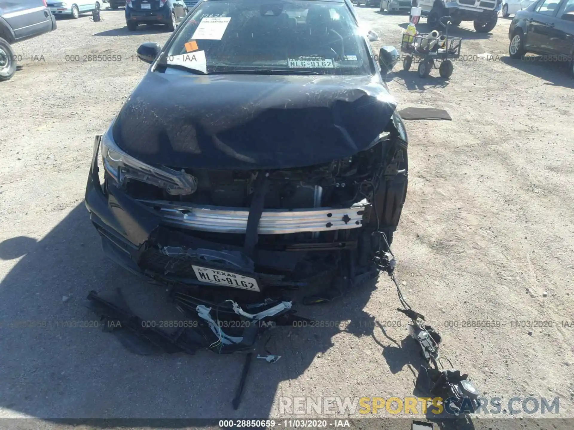 6 Photograph of a damaged car JTDS4RCE7LJ036288 TOYOTA COROLLA 2020