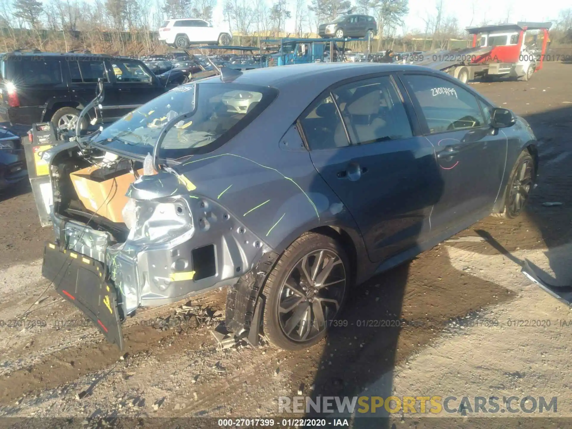 4 Photograph of a damaged car JTDS4RCE7LJ037862 TOYOTA COROLLA 2020