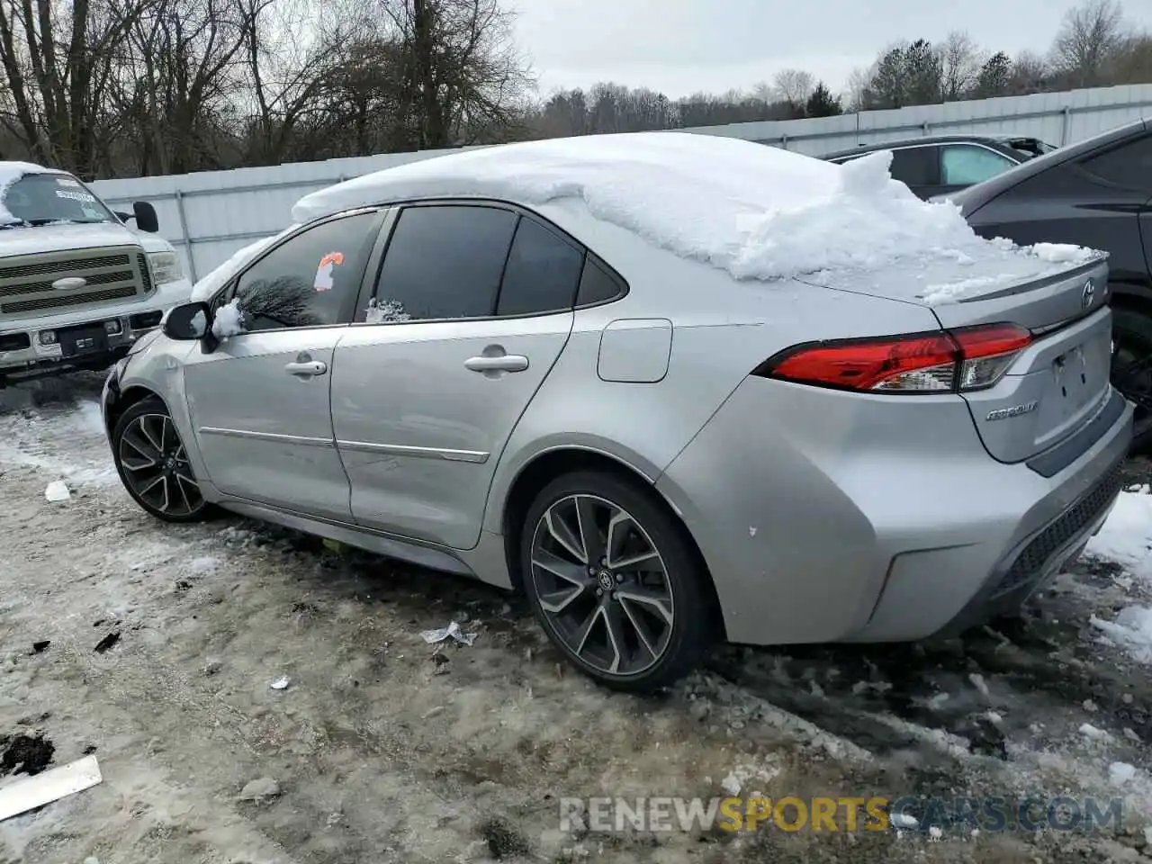 2 Photograph of a damaged car JTDS4RCE7LJ038431 TOYOTA COROLLA 2020