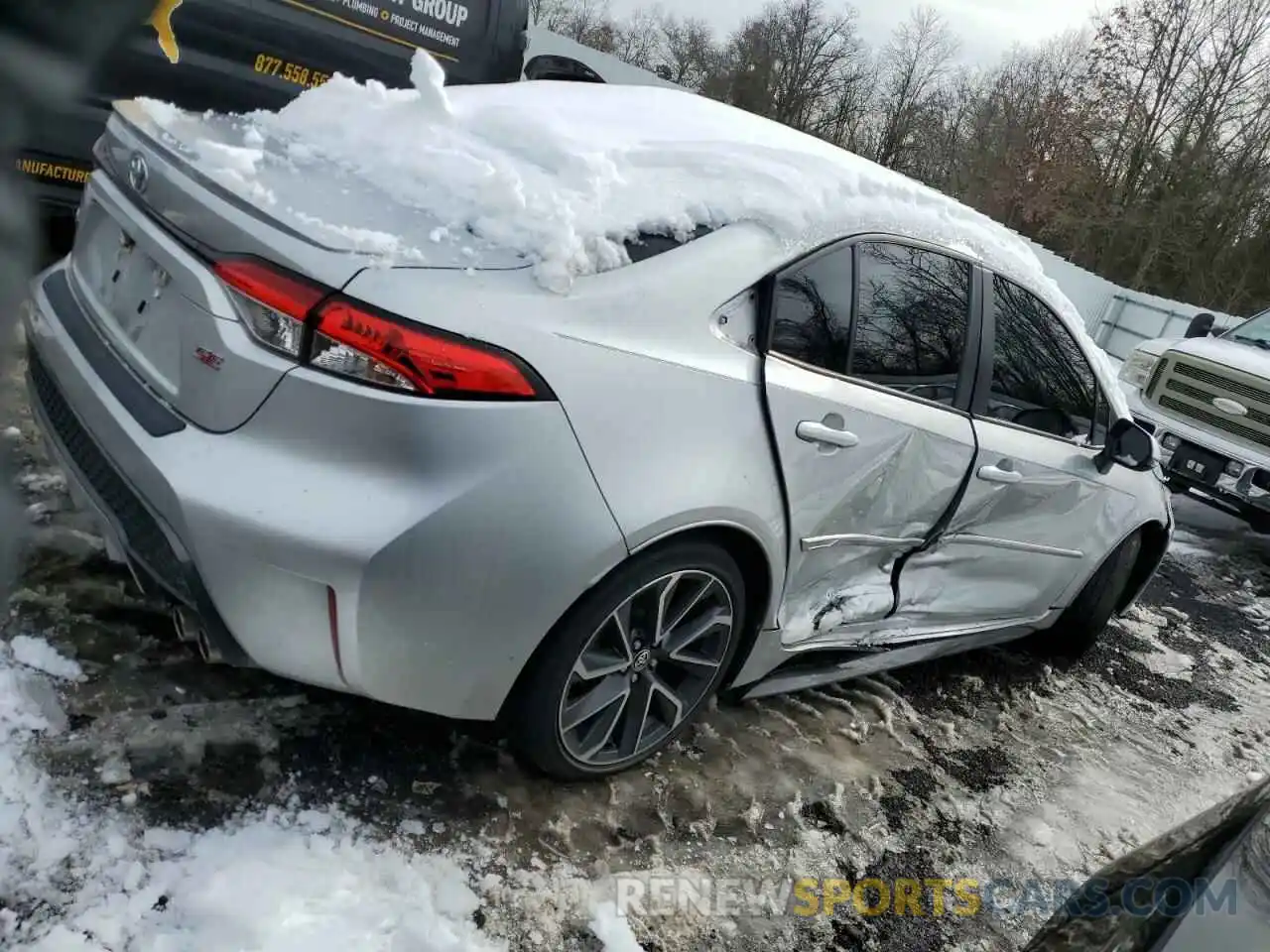 3 Photograph of a damaged car JTDS4RCE7LJ038431 TOYOTA COROLLA 2020