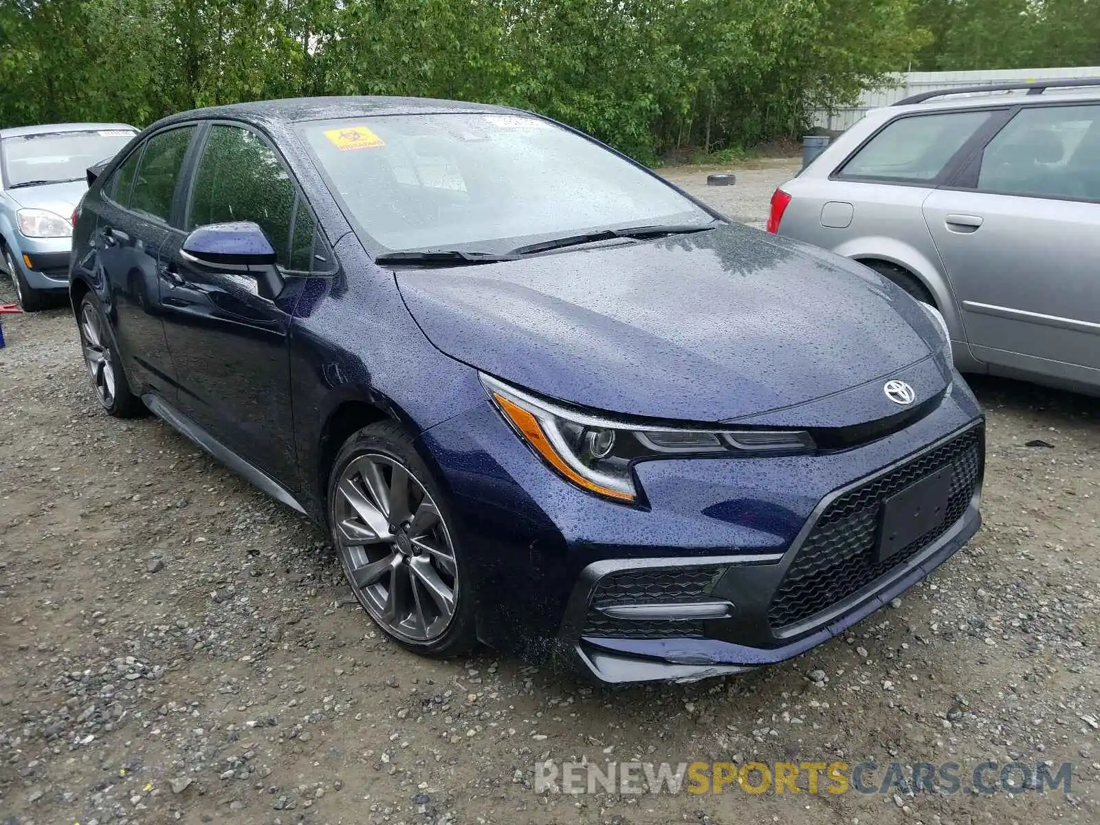 1 Photograph of a damaged car JTDS4RCE7LJ038560 TOYOTA COROLLA 2020