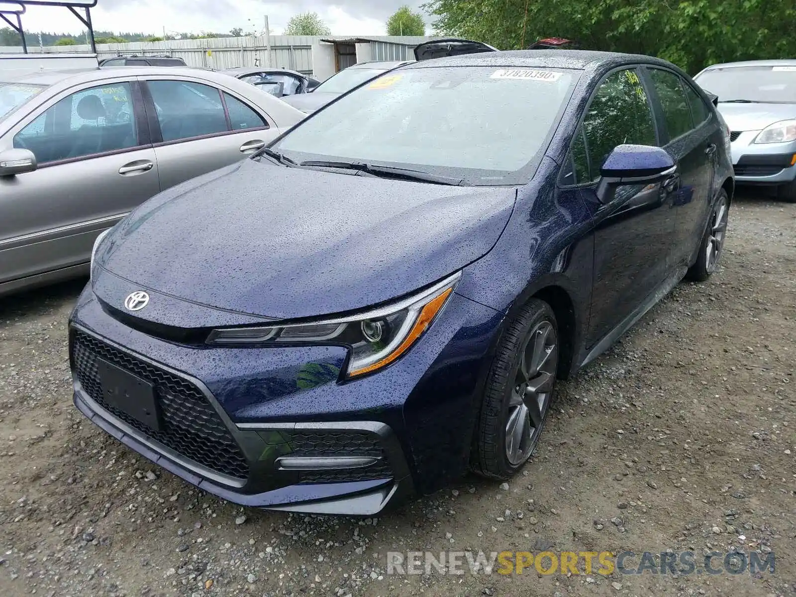 2 Photograph of a damaged car JTDS4RCE7LJ038560 TOYOTA COROLLA 2020