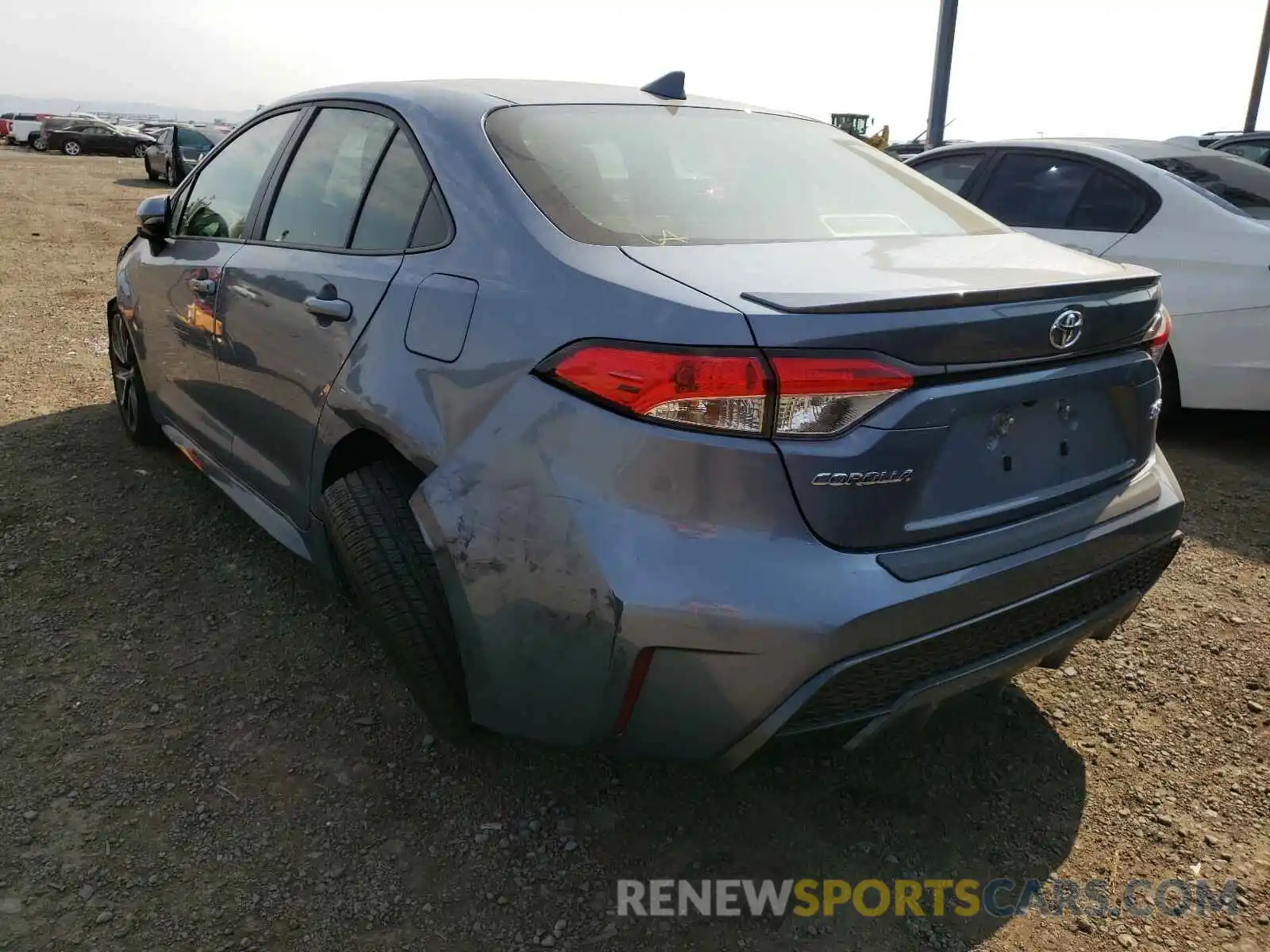 3 Photograph of a damaged car JTDS4RCE7LJ040633 TOYOTA COROLLA 2020