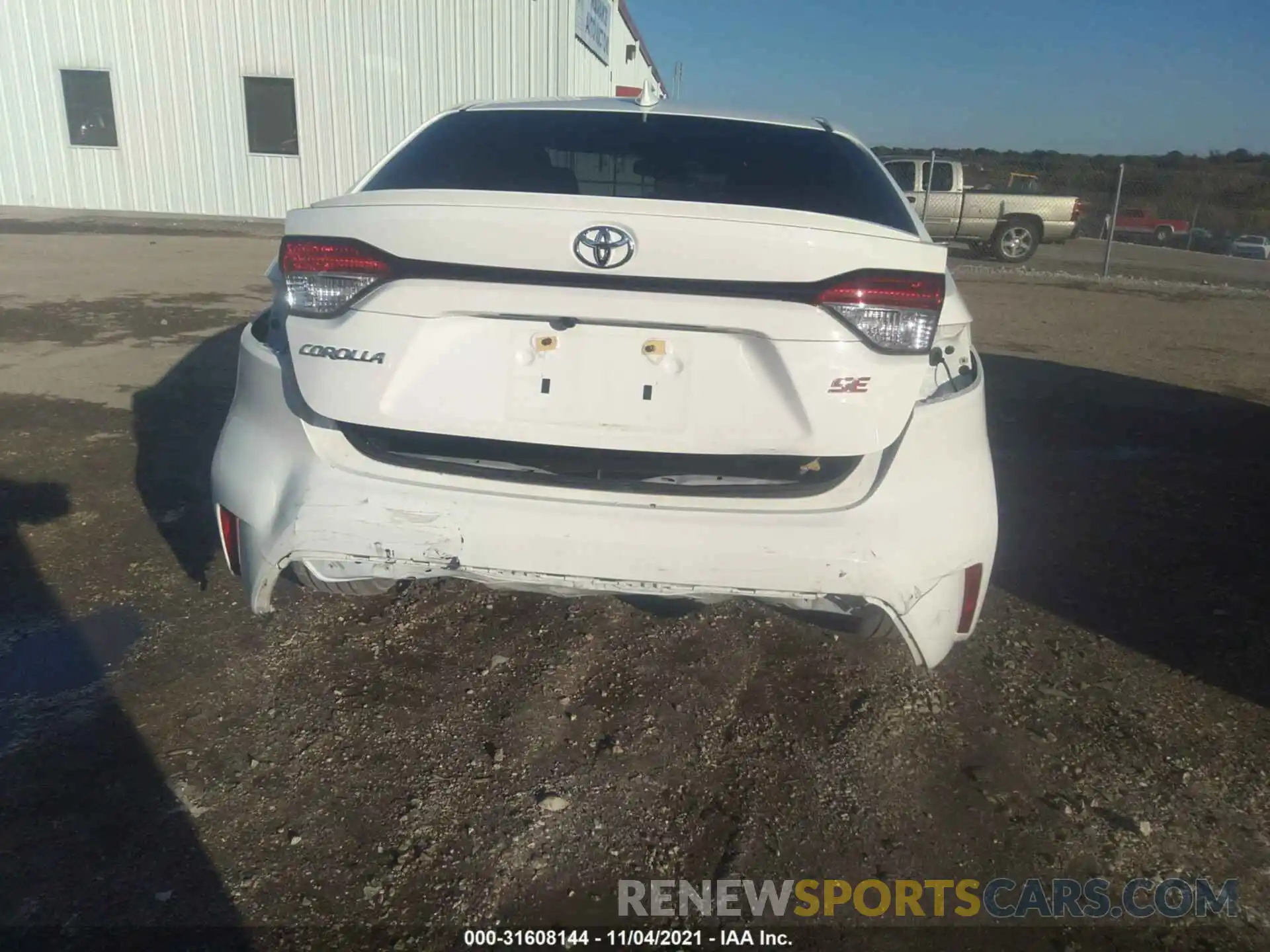 6 Photograph of a damaged car JTDS4RCE7LJ040731 TOYOTA COROLLA 2020