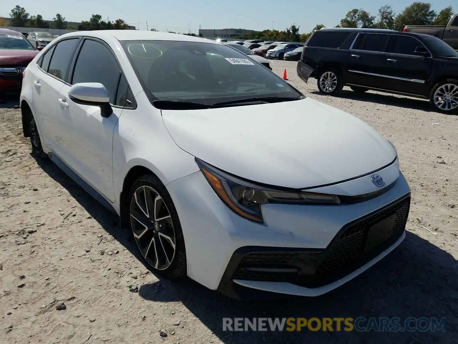 1 Photograph of a damaged car JTDS4RCE7LJ042494 TOYOTA COROLLA 2020