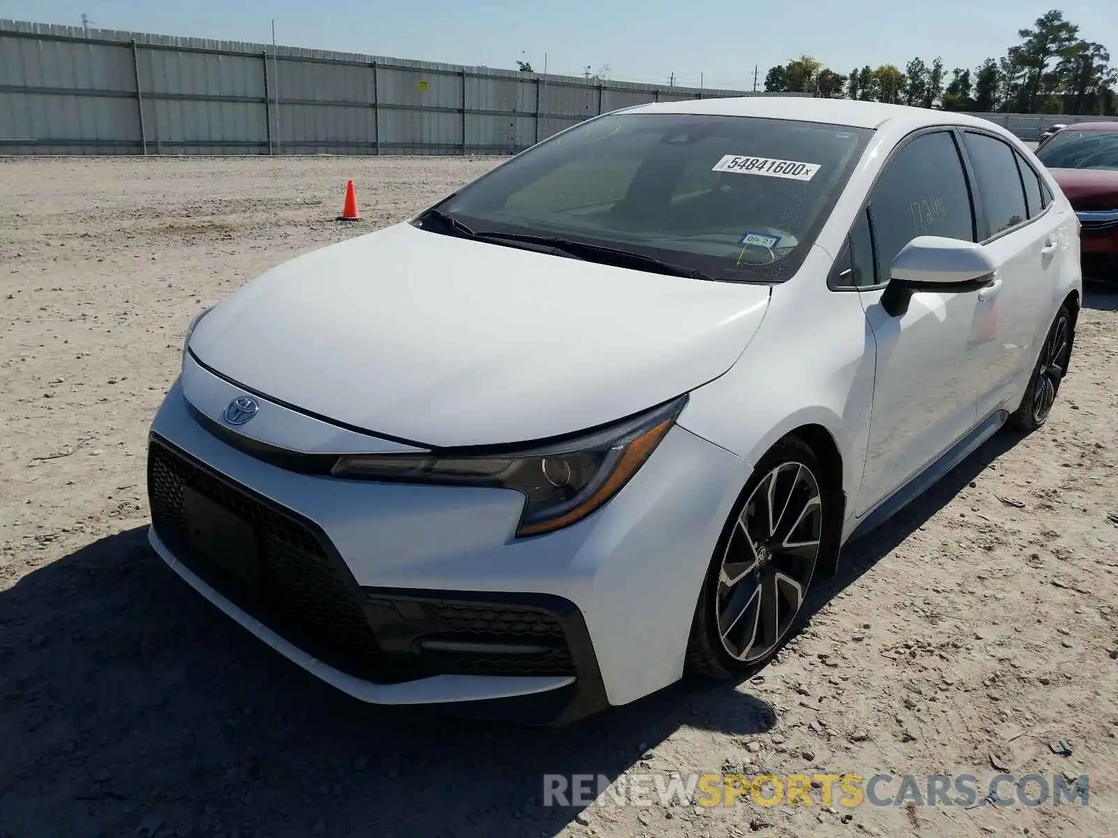 2 Photograph of a damaged car JTDS4RCE7LJ042494 TOYOTA COROLLA 2020