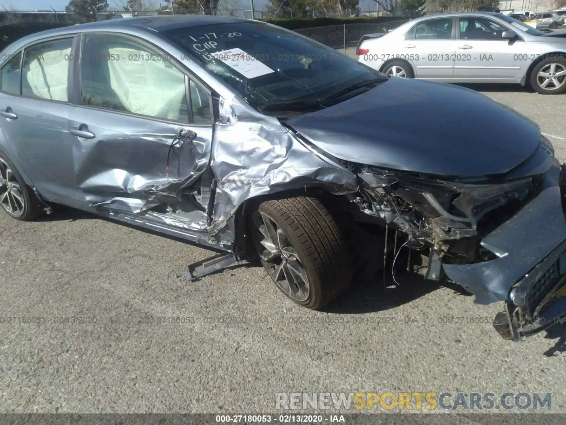 6 Photograph of a damaged car JTDS4RCE7LJ047307 TOYOTA COROLLA 2020