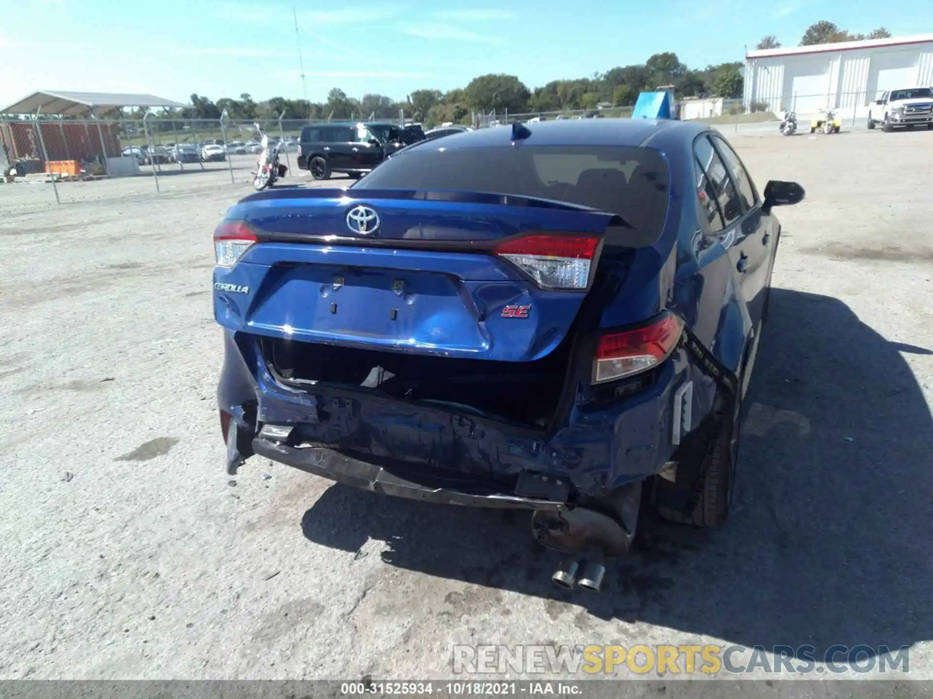 6 Photograph of a damaged car JTDS4RCE7LJ050983 TOYOTA COROLLA 2020