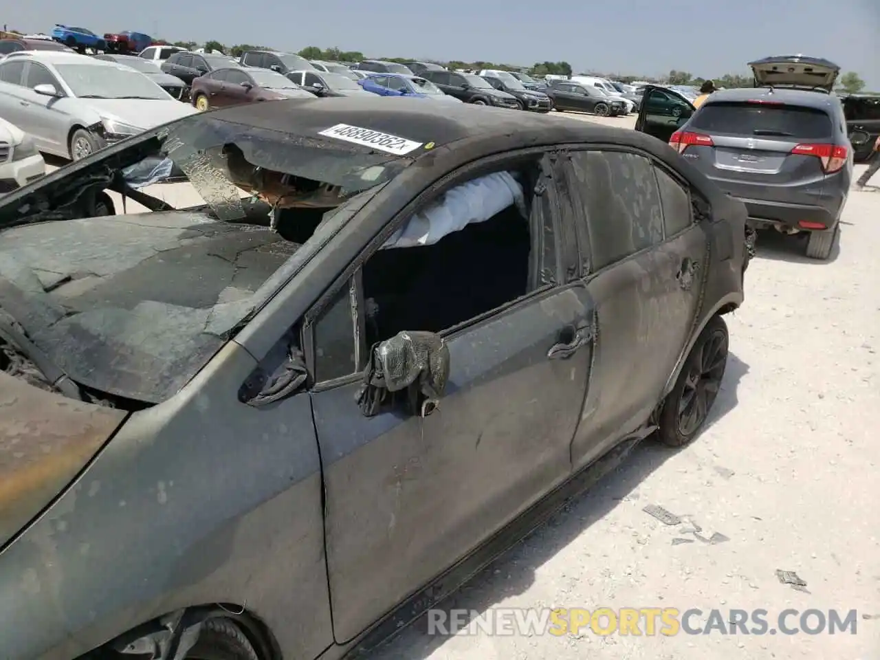 10 Photograph of a damaged car JTDS4RCE7LJ051311 TOYOTA COROLLA 2020