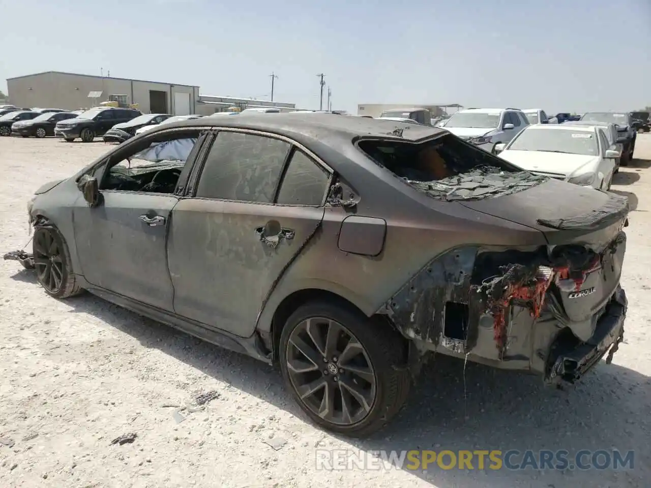 3 Photograph of a damaged car JTDS4RCE7LJ051311 TOYOTA COROLLA 2020