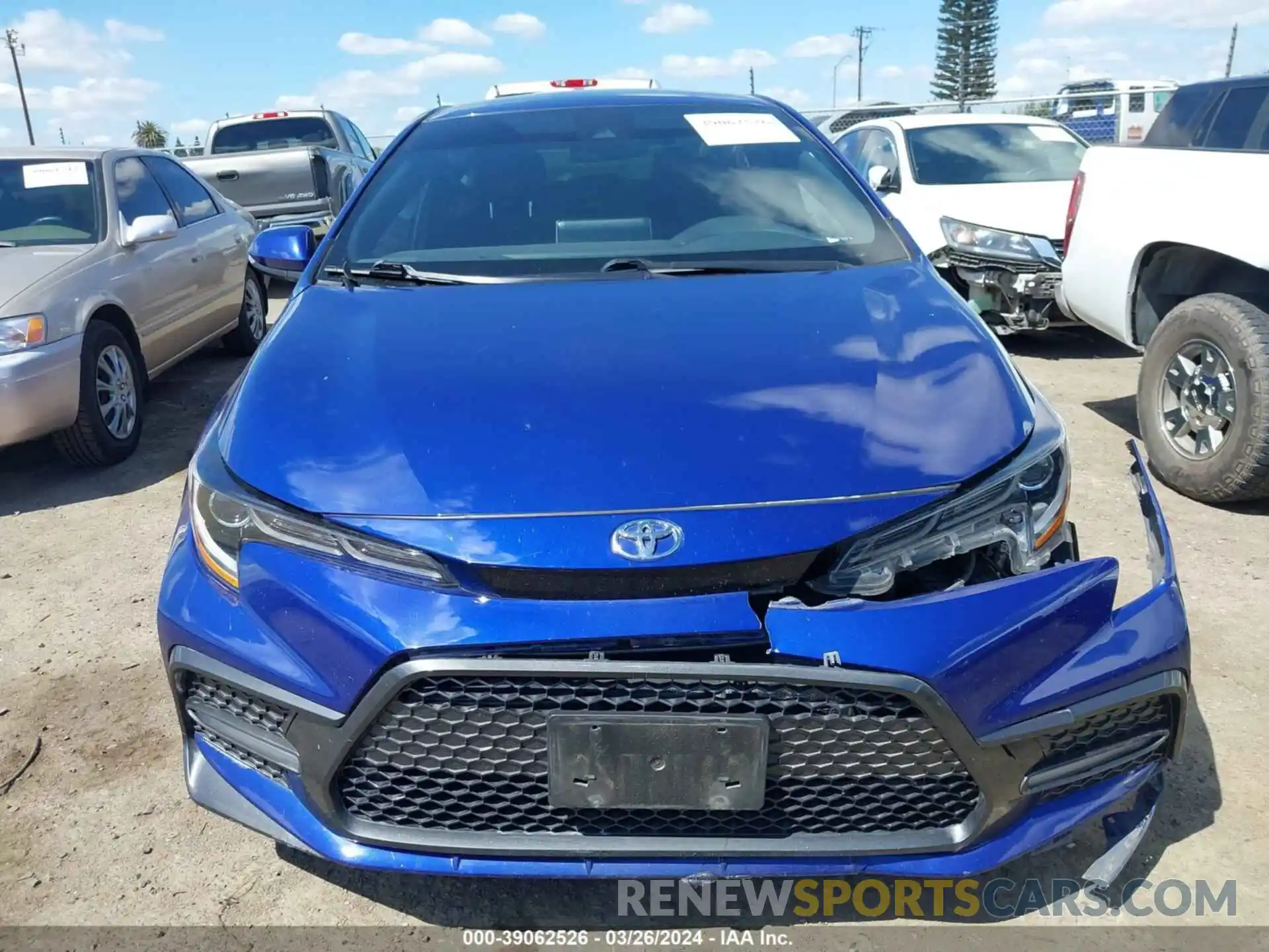 12 Photograph of a damaged car JTDS4RCE7LJ051471 TOYOTA COROLLA 2020