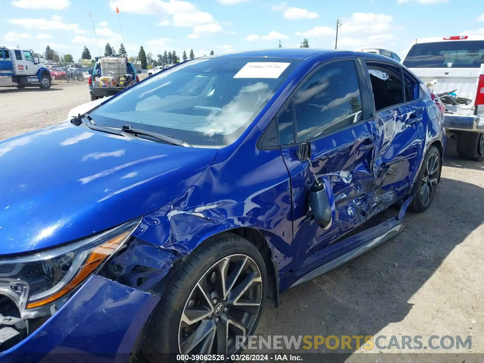 6 Photograph of a damaged car JTDS4RCE7LJ051471 TOYOTA COROLLA 2020