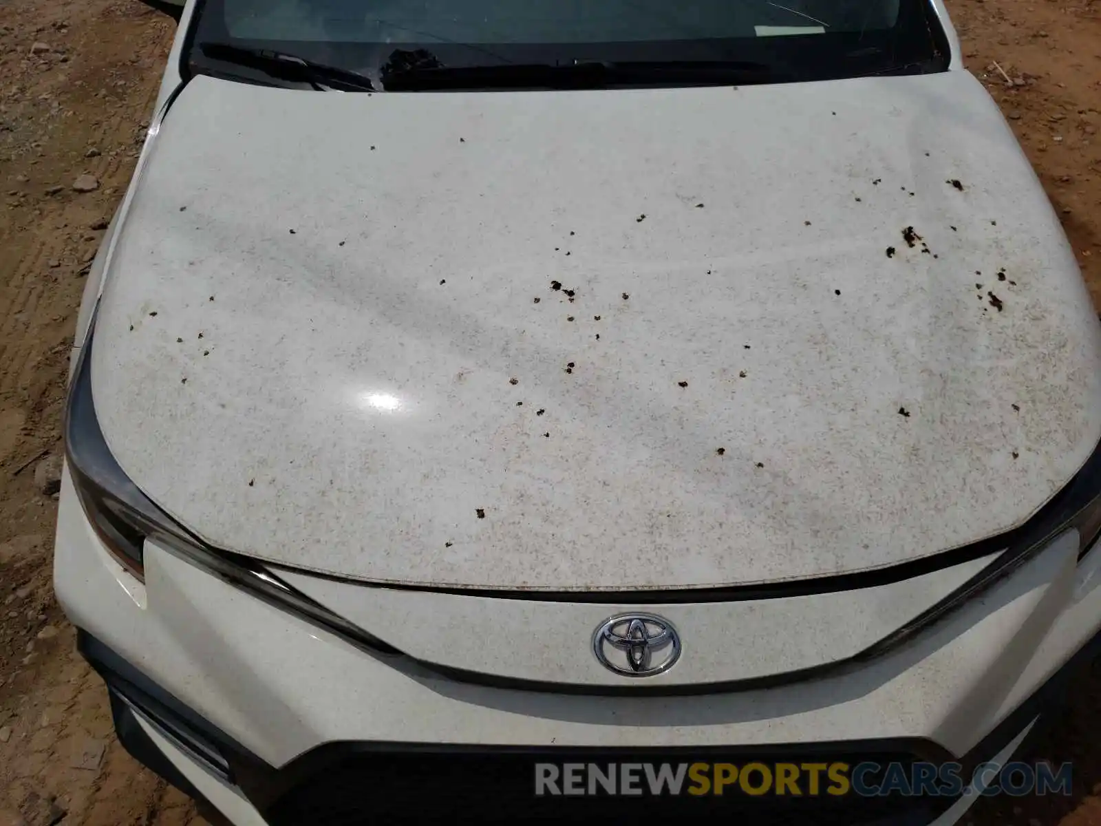 7 Photograph of a damaged car JTDS4RCE8LJ000691 TOYOTA COROLLA 2020