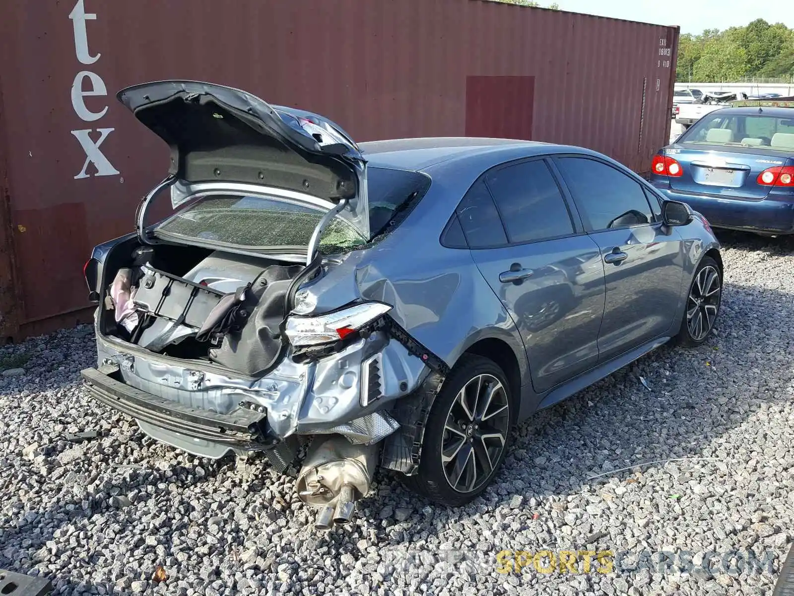 4 Photograph of a damaged car JTDS4RCE8LJ000707 TOYOTA COROLLA 2020