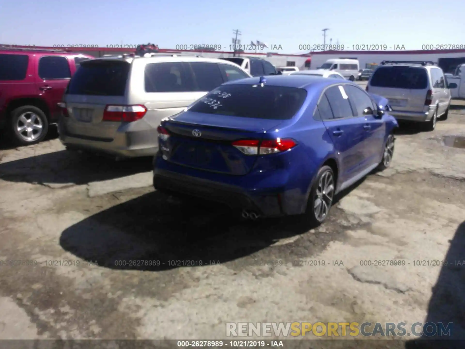 4 Photograph of a damaged car JTDS4RCE8LJ003333 TOYOTA COROLLA 2020