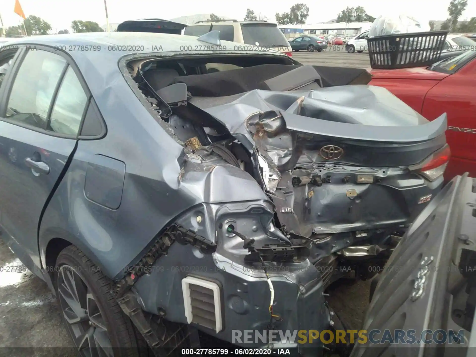 6 Photograph of a damaged car JTDS4RCE8LJ005129 TOYOTA COROLLA 2020