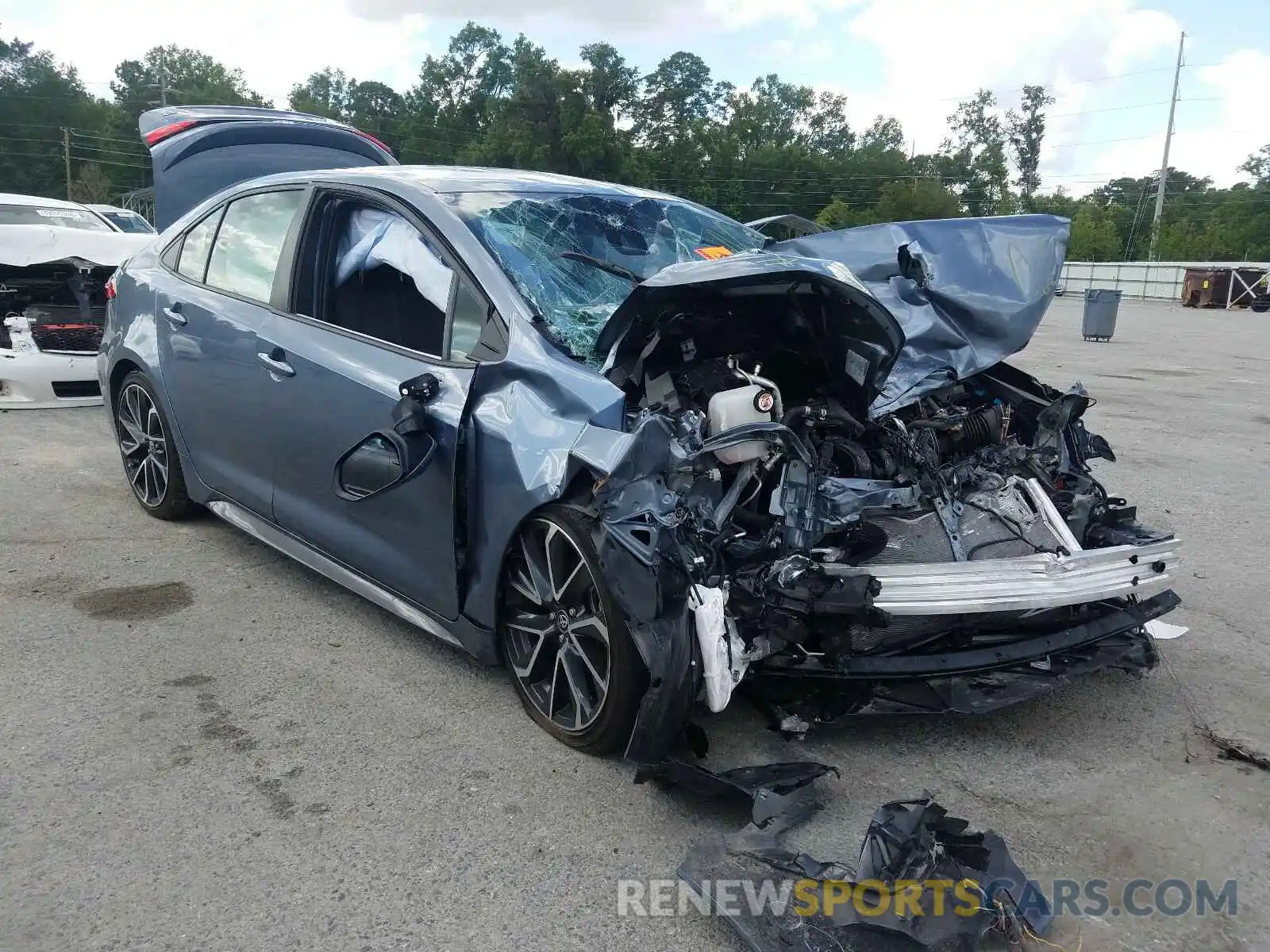 1 Photograph of a damaged car JTDS4RCE8LJ005244 TOYOTA COROLLA 2020