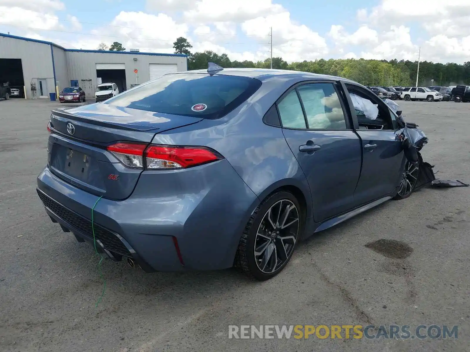 4 Photograph of a damaged car JTDS4RCE8LJ005244 TOYOTA COROLLA 2020