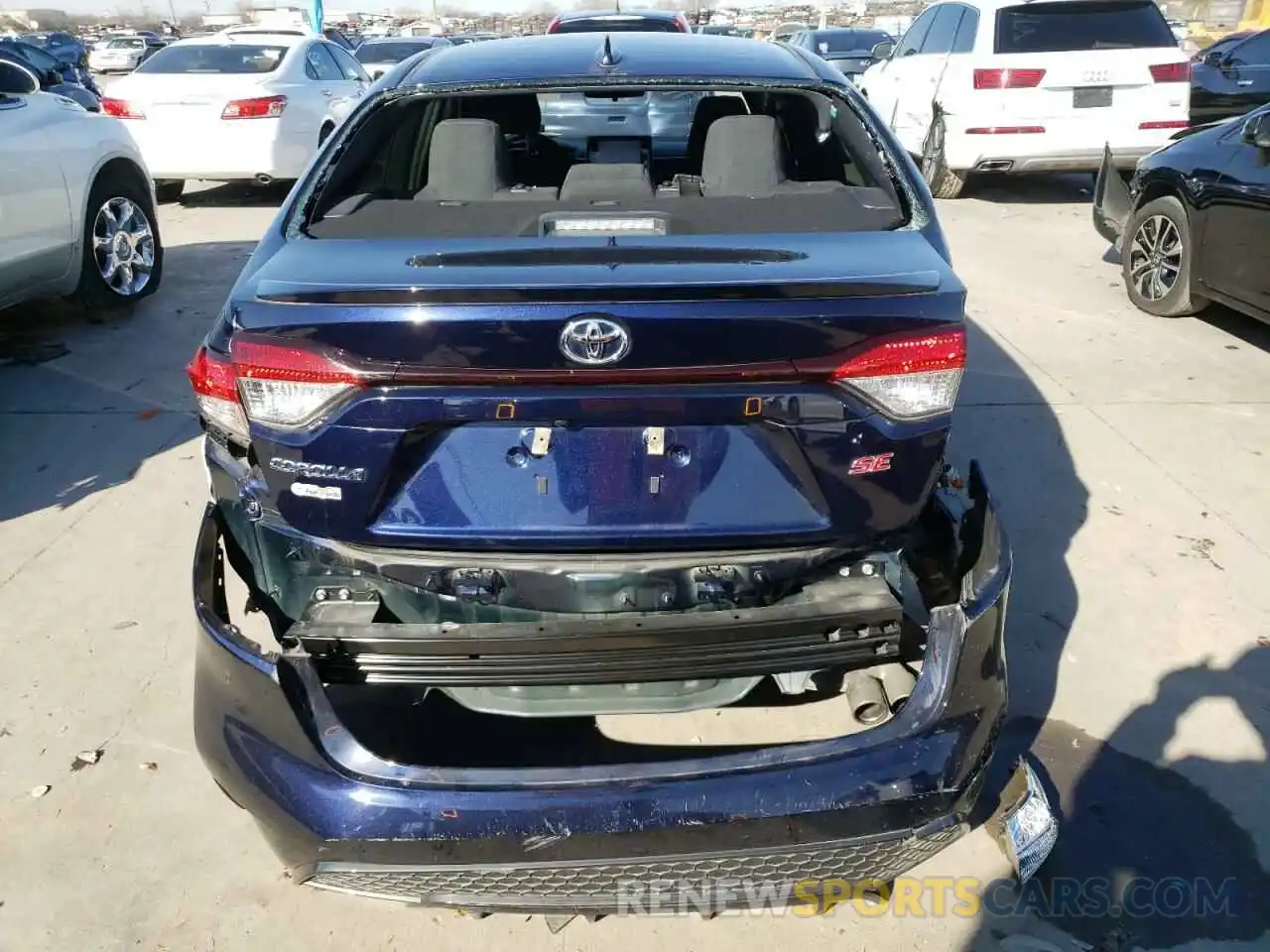 9 Photograph of a damaged car JTDS4RCE8LJ005258 TOYOTA COROLLA 2020