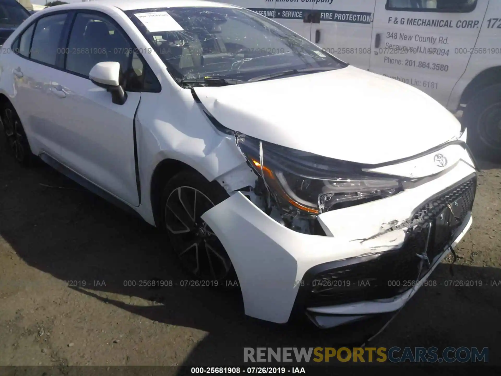 6 Photograph of a damaged car JTDS4RCE8LJ005731 TOYOTA COROLLA 2020