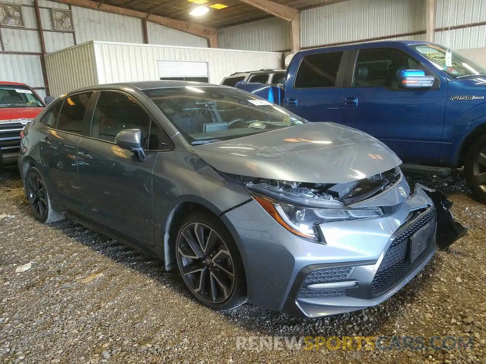 1 Photograph of a damaged car JTDS4RCE8LJ006507 TOYOTA COROLLA 2020