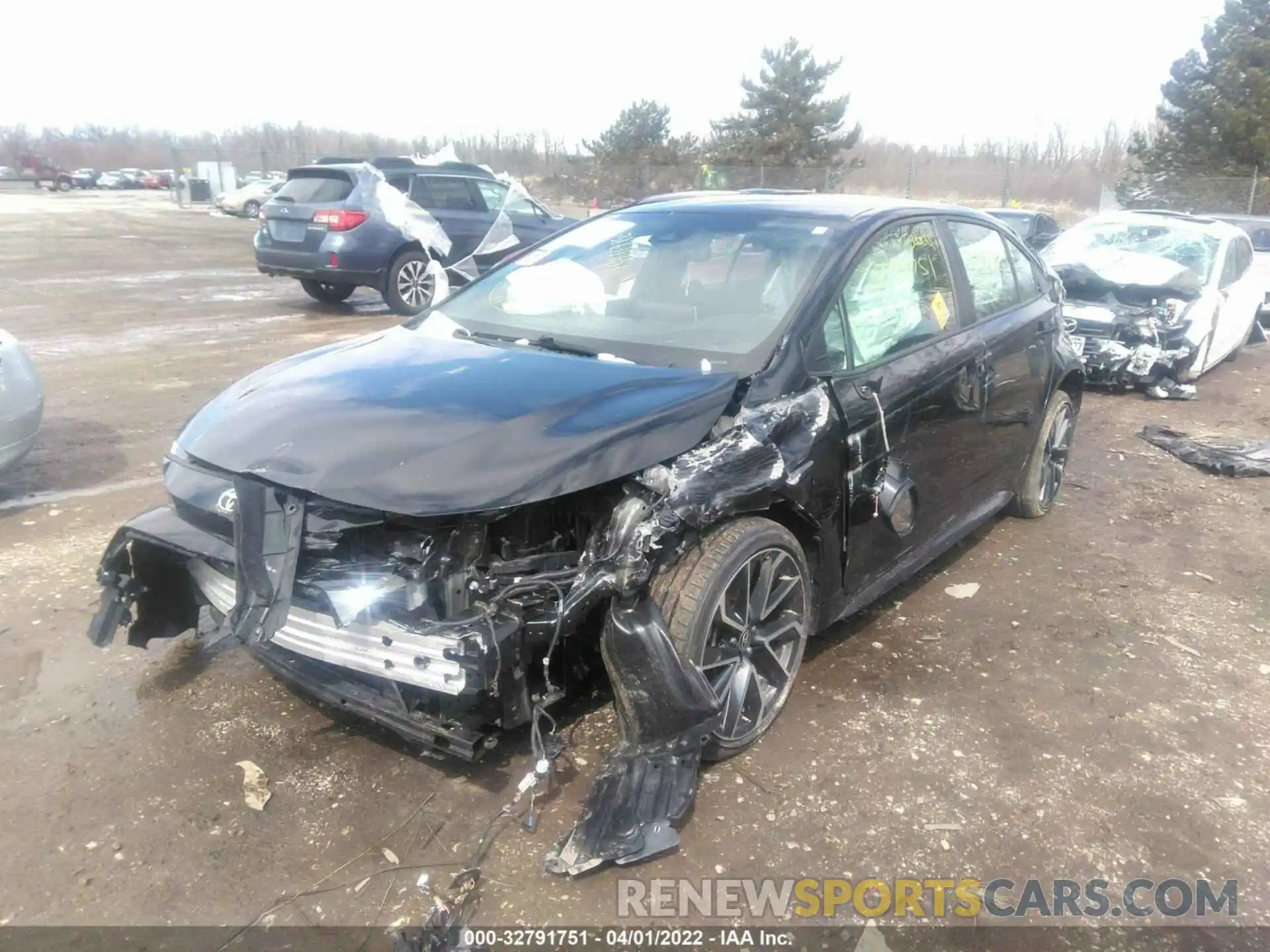 6 Photograph of a damaged car JTDS4RCE8LJ006751 TOYOTA COROLLA 2020