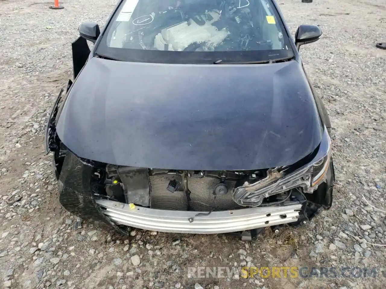 7 Photograph of a damaged car JTDS4RCE8LJ007849 TOYOTA COROLLA 2020