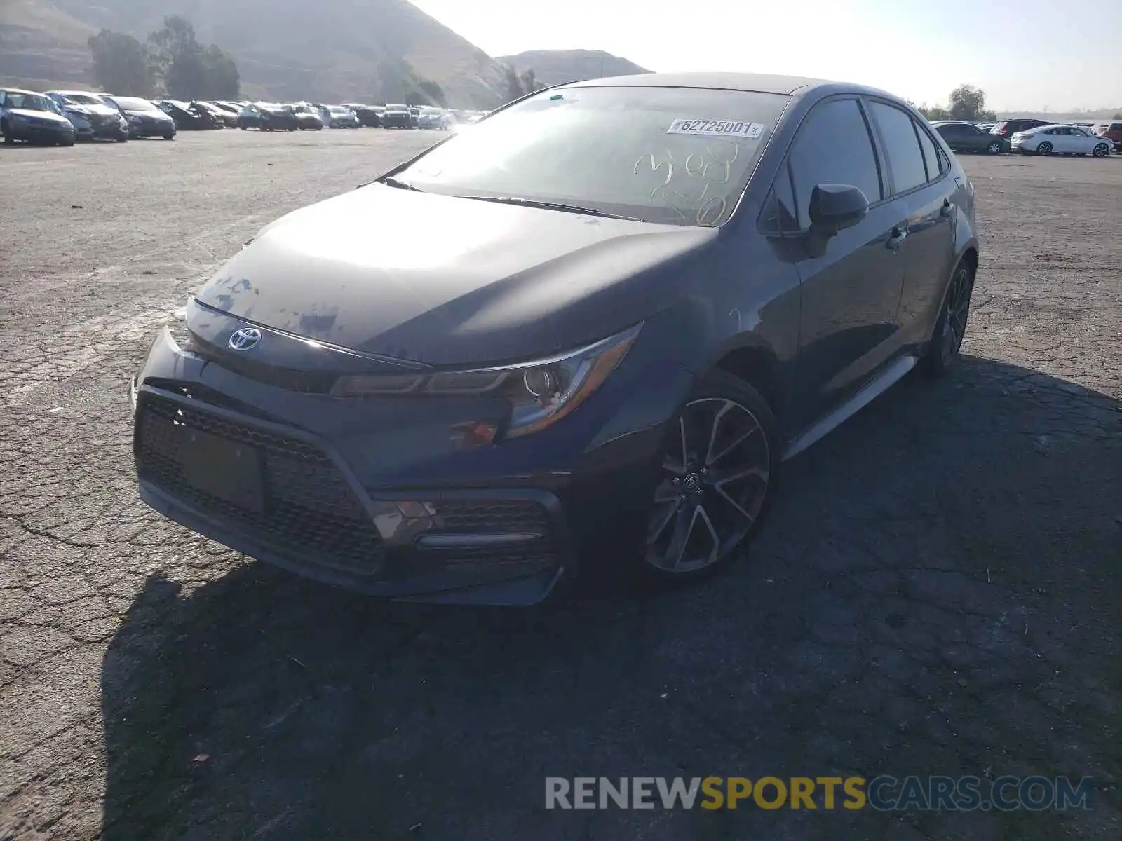 2 Photograph of a damaged car JTDS4RCE8LJ009990 TOYOTA COROLLA 2020