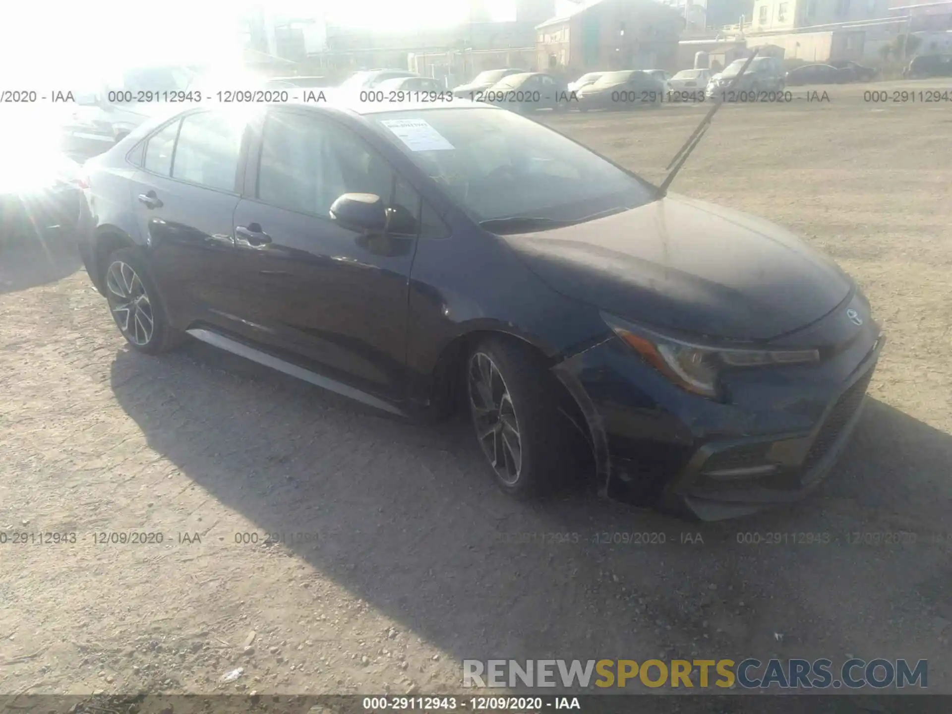 1 Photograph of a damaged car JTDS4RCE8LJ011111 TOYOTA COROLLA 2020