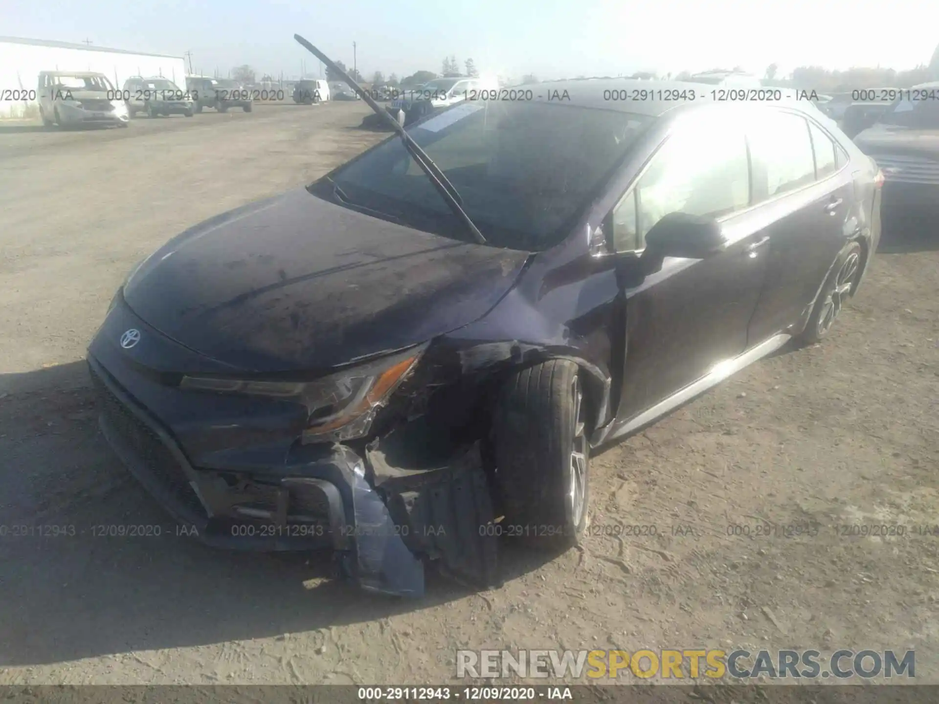 6 Photograph of a damaged car JTDS4RCE8LJ011111 TOYOTA COROLLA 2020