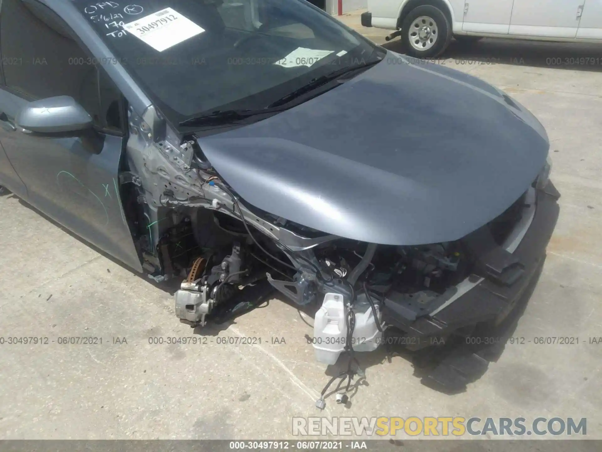 6 Фотография поврежденного автомобиля JTDS4RCE8LJ011335 TOYOTA COROLLA 2020