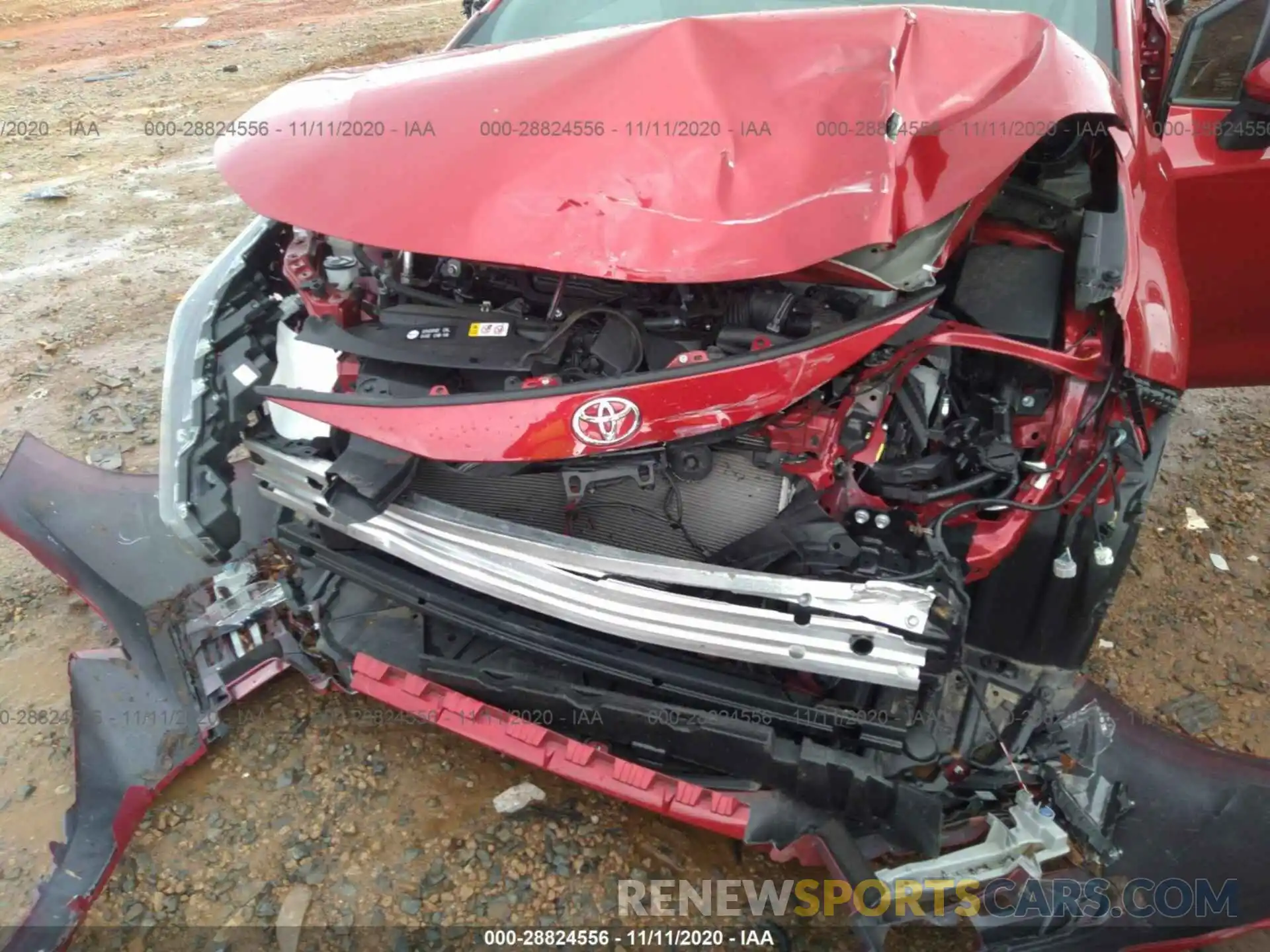 6 Photograph of a damaged car JTDS4RCE8LJ011352 TOYOTA COROLLA 2020
