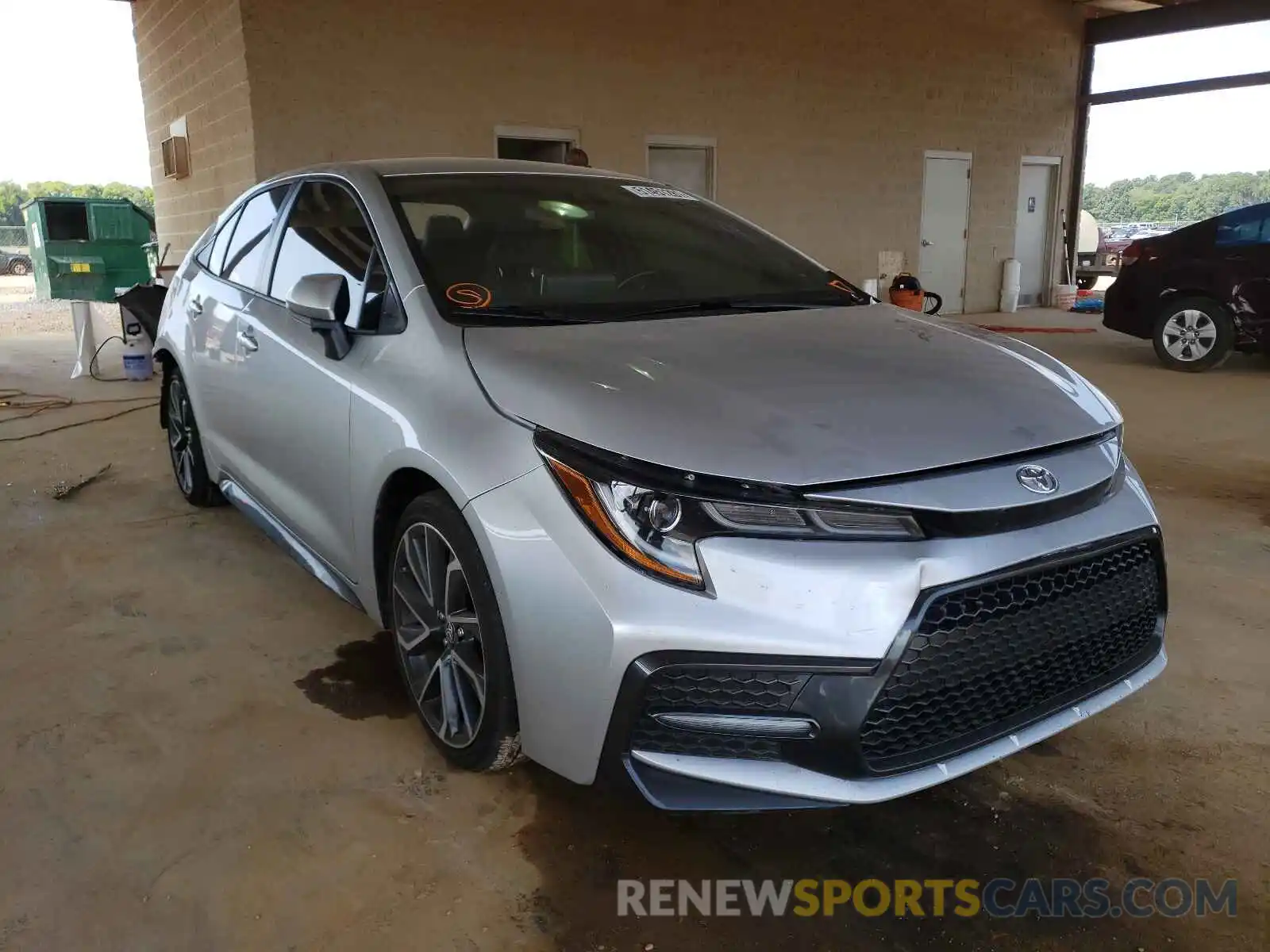 1 Photograph of a damaged car JTDS4RCE8LJ011836 TOYOTA COROLLA 2020