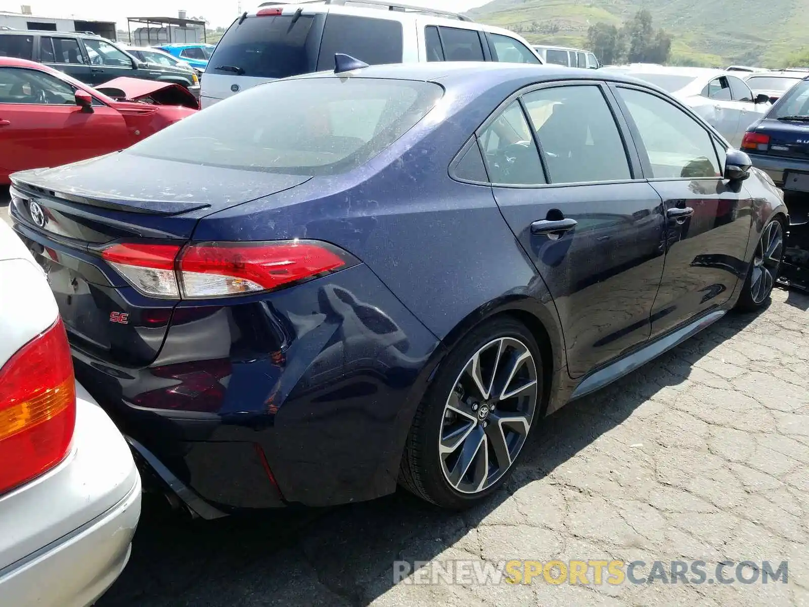 4 Photograph of a damaged car JTDS4RCE8LJ012730 TOYOTA COROLLA 2020